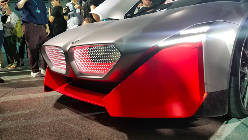 Illustration for article titled The 600 Horsepower BMW Vision M NEXT is BMW's Idea of a Hybrid Driver's Car of the Future